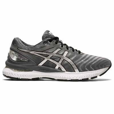 Férfi Asics Gel-Nimbus 22 Platinum Futócipő AS6245907 Szürke/Titán